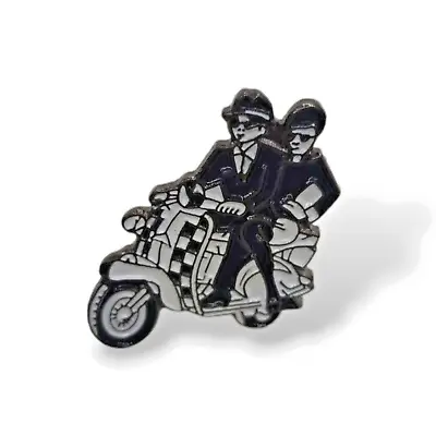 Buy Biker Pin Vespa Ska Style For Clothing And Accessories Motorcycle... • 3.39£