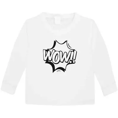 Buy 'Wow Comic Action Bubble' Kid's Long Sleeve T-Shirts (KL046893) • 9.99£