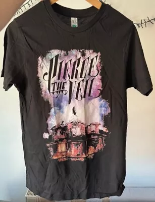 Buy Pierce The Veil T Shirt Rock Metal Emo Band Merch Tee Size Medium Black • 14.30£