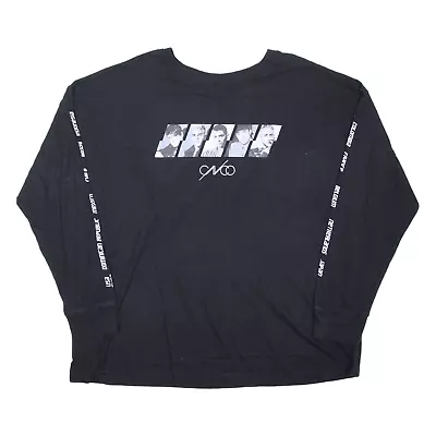 Buy CNCO Mens Band T-Shirt Black Long Sleeve 2XL • 15.99£