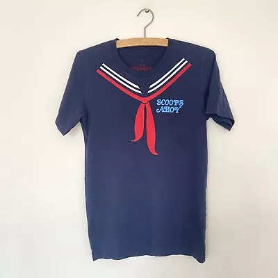 Buy Scoops Ahoy Netflix Official Stranger Things T-shirt XS • 10£