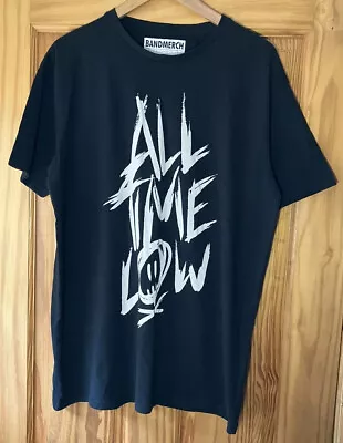 Buy All Time Low Band T Shirt Mens Size XXL 2XL Rock Music Pop Punk Emo VGC Black • 13.99£