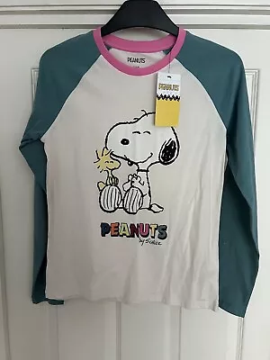 Buy Marks & Spencer M&S Snoopy Peanuts Long Sleeve T-Shirt Age 11-12 • 8£
