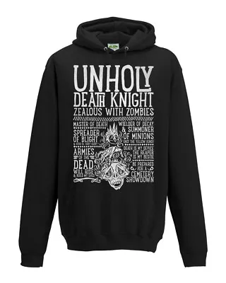Buy World Of Warcraft / RPG Inspired UNHOLY DEATH KNIGHT Hoodie - Unisex / Mens • 39.99£