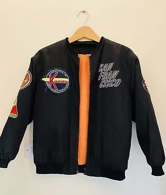 Buy San Francisco Bomber Jacket Vintage Style  • 16£