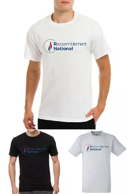 Buy Rassemblement National Rally France Frenc Party Marine Le Pen T-shirt • 8.99£