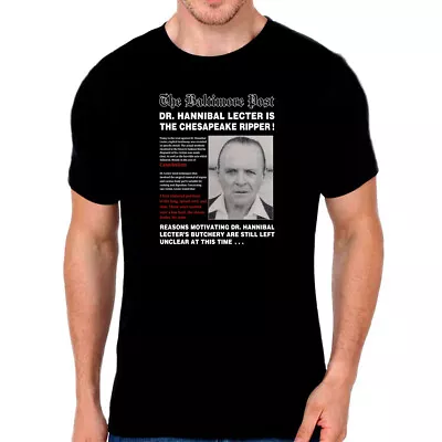 Buy Hannibal Lecter T Shirt - CREEPY T Shirt - Vintage Horror Movie T Shirt • 9.49£