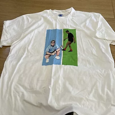 Buy Football Devotion World In Motion New Order T-shirt White XL • 0.99£