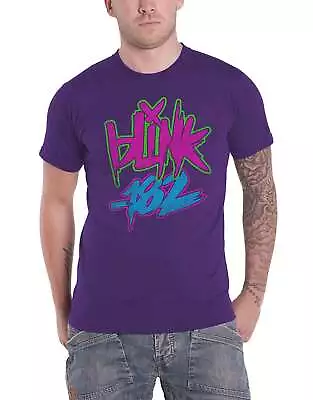 Buy Blink-182 Neon Band Logo T Shirt • 16.95£