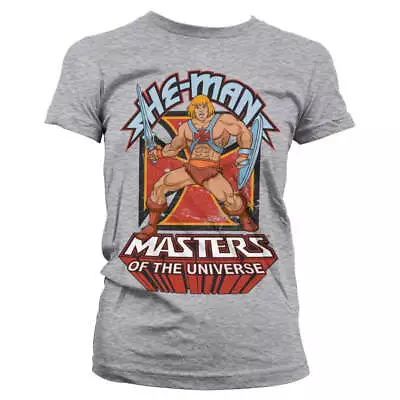 Buy Officially Licensed Masters Of The Universe - He-Man Women's T-Shirt • 9.99£