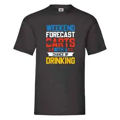 Buy Weekend Forecast Darts With A Chance Of Drinking T Shirt Small-2XL • 11.49£