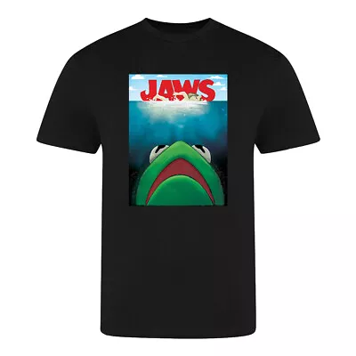 Buy Film Movie Funny Novelty Meme Mens Horror Birthday T Shirt For Jaws Kermit Fans • 8.99£