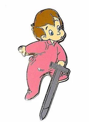 Buy RARE Core Disney Pin ✿ Peter Pan Small Boy Michael Darling Pirate Sword Pajamas  • 37.84£