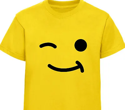Buy Lego Head Childrens T-Shirt Fun Kids Unisex Boys Girls Tshirt Top Birthday Gift • 9.25£