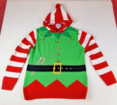 Buy Elf Christmas Jumper Sweater Merry Xmas Holiday Party Festive Size Large • 9.99£