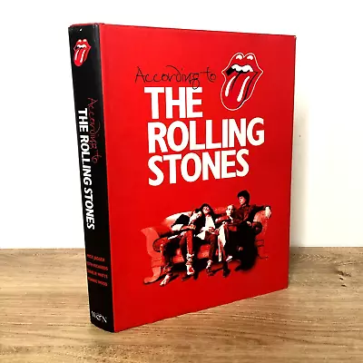 Buy According To The Rolling Stones By Mick Jagger, Ronnie Wood Large Hardcover 2003 • 11.95£