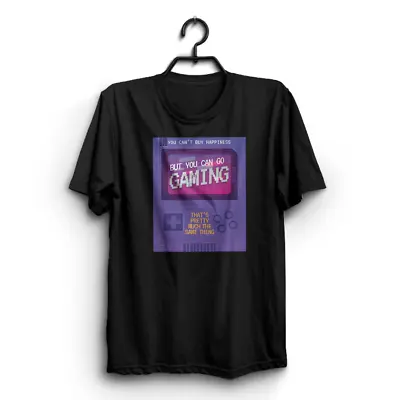 Buy HAPPINESS Gaming Mens Funny T-Shirts Novelty T Shirt Clothing Tee Gift • 9.95£