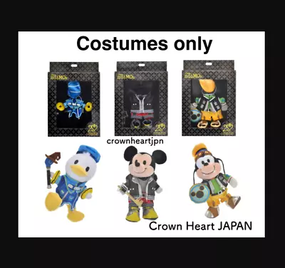 Buy Disney Store Japan 2022 Kingdom Hearts 20th NuiMOs Costume Set Of 3 New • 138.78£