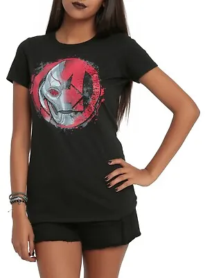 Buy Her Universe Marvel The Avengers: Age Of Ultron Ultron Logo Girls T-shirt • 12.63£
