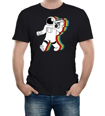 Buy Funky Spaceman Men's T-Shirt - GIFT SPACE NASA MOON PLANETS FUNNY JOKE PRESENT • 12.99£