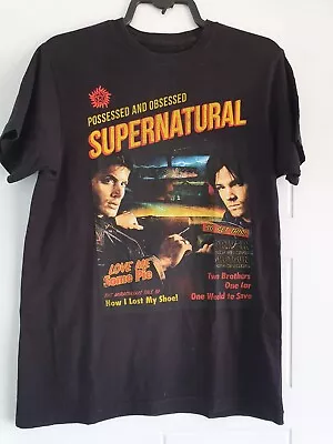 Buy Supernatural Hot Topic End Of The Road T-Shirt OFFICIAL Medium • 30£