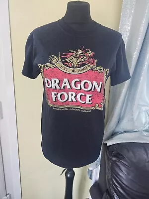 Buy Dragonforce Drink Like A Dragon T Shirt, Vintage, Y2k,  Concert, Casual, Music  • 8.99£
