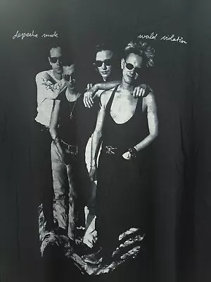 Buy Depeche Mode 1990 World Violation Tour T-Shirt  • 100£