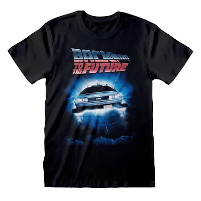 Buy Back To The Future Portal Black T-Shirt OFFICIAL • 13.79£