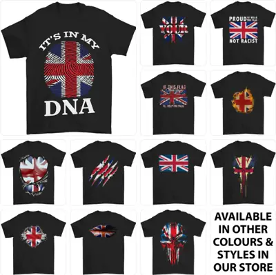Buy Union Jack T-Shirt Great Britain British UK 1 • 8.99£
