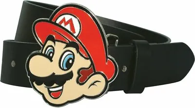 Buy SUPER MARIO BELT & BUCKLE Large 36-42 Inches Officially Licensed Nintendo Merch • 13.63£