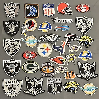 Buy NFL PATCH Iron On Iron On Iron On Logo American Football Team USA Sports Football • 2.59£