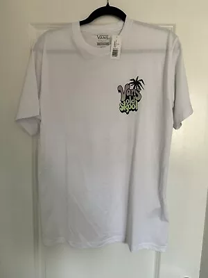 Buy Vans T-shirt - White - Medium • 20£