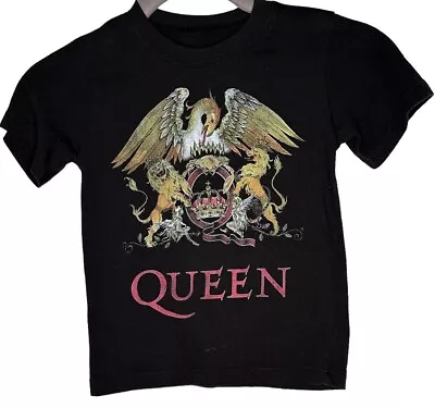 Buy Queen Band T Shirt  Kids 4T Official Merch Classic Rock Pre-Owned • 7.89£