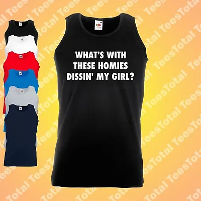 Buy Weezer What's With These Homies Vest | Buddy Holly | 90s | Rock • 16.99£