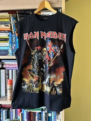 Buy Iron Maiden T Shirt. Official Tour 2014. Size L • 8£