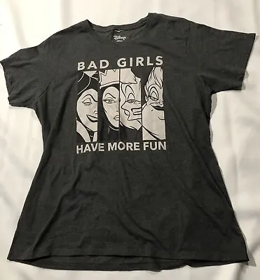 Buy Disney Villains Bad Girls T-Shirt No Tags Size Xl • 12.52£