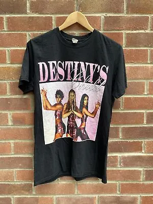 Buy Destiny’s Child Vintage T Shirt, Size Medium, Black, Gildan  • 33£