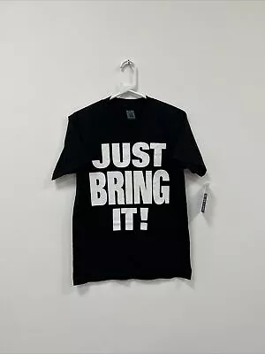 Buy Just Bring It The Rock WWE WWF T-shirt Size Small • 12£