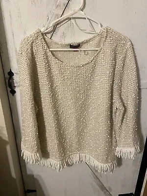 Buy VINCE CAMUTO Boucle Sweater Size Xl • 24.02£