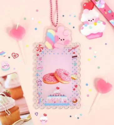 Buy Cooky BT21 Photocard Holder - Minini Photo Holder BTS Merch Cute Sweets Keychain • 7.71£