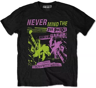 Buy Sex Pistols Japanese Poster T-Shirt OFFICIAL • 15.19£