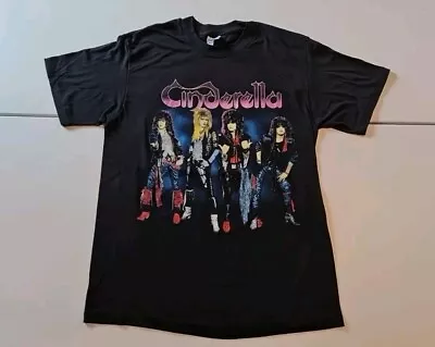 Buy RARE Cinderella  Shakes The UK  Tour T-Shirt Large  • 124.99£