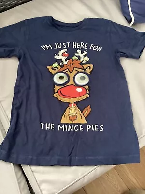 Buy Mince Pie T Shirt With Hologram Eyes • 3.79£