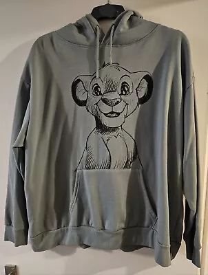 Buy Primark Disney Lion King Hoodie 2XL XXL 22/24 NEW Sweatshirt Green Simba • 23.99£