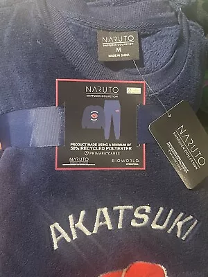 Buy Naruto Anime Fleece Pyjama Set UK Size XS-2XL • 26.99£