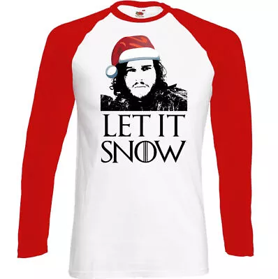 Buy Let It Snow Christmas Edition Mens Funny Game Of Thrones T-Shirt Secret Santa • 12.94£