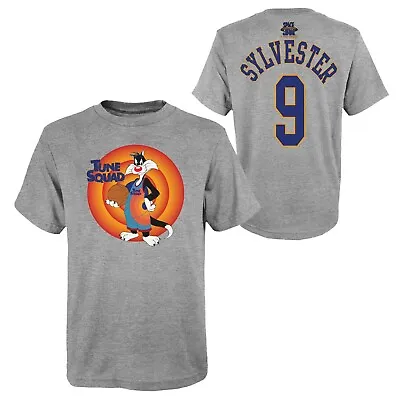 Buy Space Jam Tune Squad NN Sylvester A New Legacy 2 Adult Size NBA T-Shirt • 20.04£