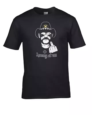 Buy Lemmy At 'Em- Heavy Metal Rock Legend Rock God Men's T-shirt • 14.95£