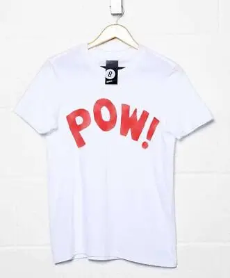 Buy Pow T-Shirt As Worn By Keith Moon White 2XL • 13.39£