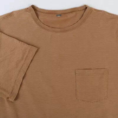 Buy Vuori Linear Tech Tee Walnut Brown Pocket Tee T-shirt Men’s Large • 23.62£